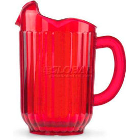 Vollrath Company 6010-22 Vollrath® Traex Tuffex Beverage Pitcher, 6010-22, 60 Oz., Ruby Red, Polycarbonate, 8-5/8"H image.