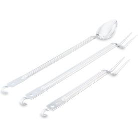 Vollrath Company 60175 Vollrath® 21" Hooked Handle Slotted Spoon image.