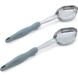 Vollrath 4 Oz. Solid Gray Spoodle - Oval - Pkg Qty 12