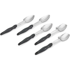 Vollrath Company 64136 Vollrath® 3 Sided Spoon - Solid Bowl image.