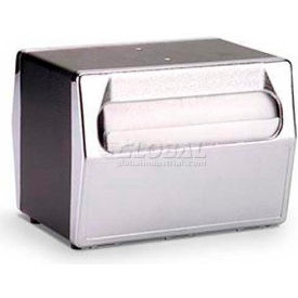 Vollrath Company 6516-06 Vollrath® Two Sided Napkin Dispenser, 6516-06, Tabletop, Black image.