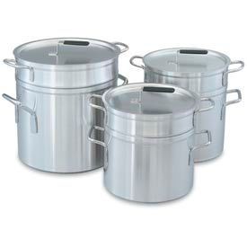 Vollrath Company 67711 Vollrath® 12 Qt (10") Double Boiler With Cover image.