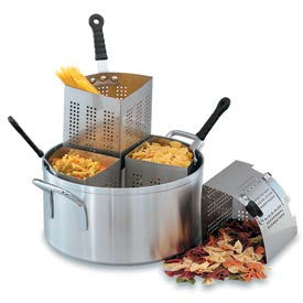 Vollrath Company 68129 Vollrath® Pasta and Vegetable Cooker 14" Pot Only image.