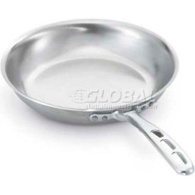 Vollrath Company 69210 Vollrath® Tribute 3-Ply Plated Handle Fry Pan, 69210, 10" Top Diameter, Natural Finish image.