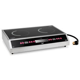 Vollrath Company 69523 Vollrath® Professional - Dual HOB Countertop Induction Range 2.9KW - Side by Side image.