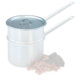 Vollrath Company 77022 Vollrath® Double Boiler 2 Qt., Cover, Stainless Steel  - 77022 image.