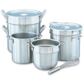 Vollrath Company 77073 Vollrath® Stainless Steel Double Boiler 7 Qt. Inset image.