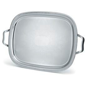 Vollrath Company 82123 Vollrath® Elegant Reflections™ Large Oblong Tray with Handles image.