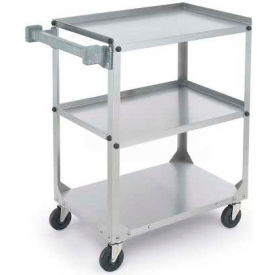 Vollrath Company 97120 Vollrath® Stainless Steel Utility Cart, 300 lb. Capacity, 15-1/2"L x 15-1/2"W x 32-5/8"H image.