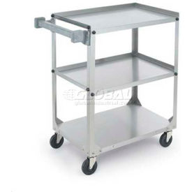 Vollrath Company 97125 Vollrath® Stainless Steel Utility Cart, 400 lb. Capacity, 15-1/2"L x 15-1/2"W x 32-5/8"H image.