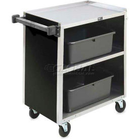 Vollrath Company 97181 Vollrath® 3 Shelf Bussing Cart, 97181, 300 Lb. Capacity, 4" Casters image.
