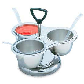 Vollrath Company 99636 Vollrath® Three Way Revolving Server - Bowl Only 10 Oz image.