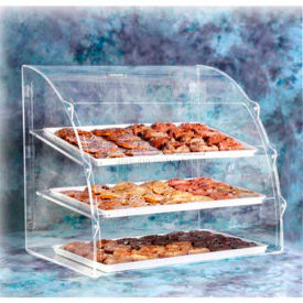 Vollrath Acry Fab, Euro Curved Bakery Case, ELBC-2, Large, Front & Rear Doors