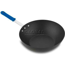 Vollrath Company H4015**** Vollrath® Wear-Ever Stir Fry Pan With Hard coat Interior, H4015, 10 Gauge, 4" Depth image.