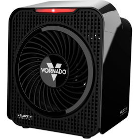 Vornado Air, Llc EH1-0157-06 Vornado Velocity 1 Personal Space Heater with Mechanical Adjustable Thermostat, 120V, 750W, Black image.