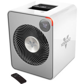 Vornado Air, Llc EH1-0194-43 Vornado VMHi500 Whole Room Metal Heater with Digital Adjustable Thermostat, 120V, 1500W, White image.
