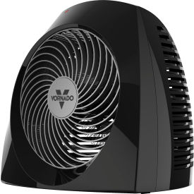 Vornado® Whole Room Vortex Heater with Thermostat 1500W 120V Black