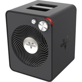Vornado Air, Llc VMH300 Vornado® Whole Room Heater W/ Auto Shut Off, 120V, Storm Gray, 1500 Watt image.
