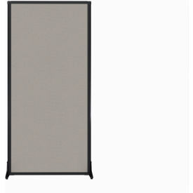Versare Work Station Screen 33"W x 70"H Sand Fabric 