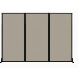Versare Work Station Screen 99"W x 70"H Sand Fabric 