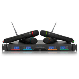 Technical Pro WM1641 Technical Pro Professional UHF Quad Wireless Microphone System image.
