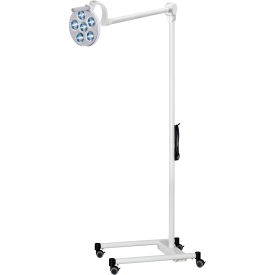 Waldmann Lighting TRIANGO LED Minor Procedure Light 60-1 F Dimming Roller Stand 