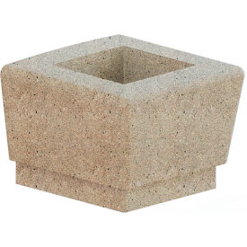 Our Town Concrete Bench with Back, 72"L x 26"W x 33"H, Gray view 2