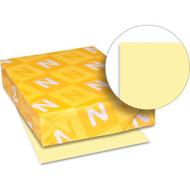 Neenah Paper Exact Index Card Stock 49541 110 lbs 8-1/2"" x 11"" Canary 250/Pack