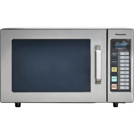 Panasonic® NE-1064F 0.8 Cu. Ft. 1000 Watt All Stainless Steel Commercial Microwave