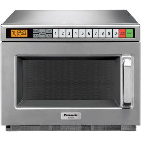 Panasonic® NE-12521 Commercial Microwave 0.6 Cu. Ft. 1200 Watt Keypad Control