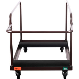 Vertical Storage Folding Table Dolly For 72" Round Table view 2