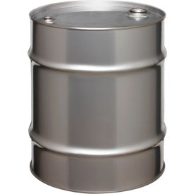 Global Industrial™ Stainless Steel Drum 30 Gallon Closed Head
