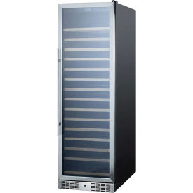 Summit-Single-Zone Wine Cellar W/Glass Door 171 Bottle Capacity 23-5/8" Wide