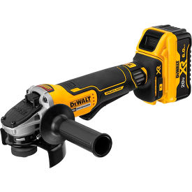 DeWalt® 20V MAX XR 4.5" Brushless Paddle Switch Small Angle Grinder Kit with Kickback Brake