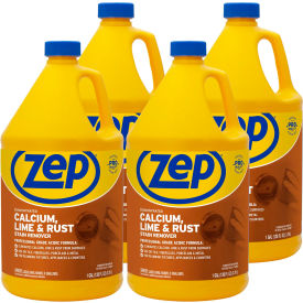 Zep® Calcium Lime and Rust Remover Gallon Bottle 4 Bottles - ZUCAL128