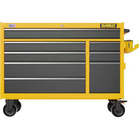 DeWalt® 8-Drawer Rolling Tool Cabinet 52"W x 20"D x 36"H Yellow/Black 