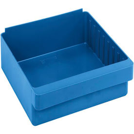 Super Tuff Euro Drawer QED801 - 11-1/8"W X 11-5/8"L X 4-5/8"H Blue view 2