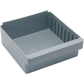 Super Tuff Euro Drawer QED801 - 11-1/8"W X 11-5/8"L X 4-5/8"H Gray view 2