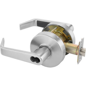 Yale® Cylindrical Lockset Storeroom Grade 2 AU Handle SFIC Core Less Cylinder