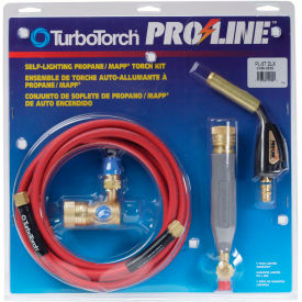 ESAB WELDING & CUTTING 0386-0839 TurboTorch® Proline™ Self Lighting Torch Kit, PL-5TDLX Torch Kit Swirl, MAP-Pro/LP Gas image.