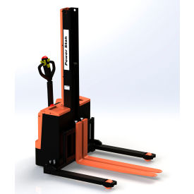 PrestoLifts® PowerStak® Fully Powered Stacker 62" Lift 2600 lb. Capacity 