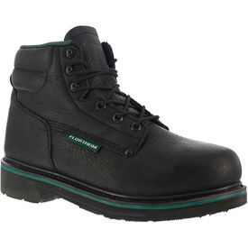 Warson Brands Inc. FE675-C-11 Florsheim® FE675 Utility 6" Classic Boot, Steel Toe, Mens Sz 11 C Wide, Black image.