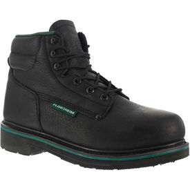 Florsheim FE675 Utility 6 Classic Boot, Steel Toe, Men’s Sz 9.5 C Wide, Black Florsheim FE675 Utility 6 Classic Boot, Steel Toe, Men’s Sz 9.5 C Wide, Black