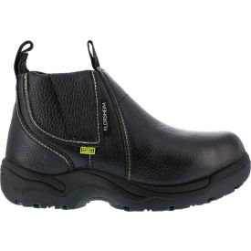 Warson Brands Inc. FE690-D-10.5 Florsheim® FE690 Mens Quick Release 6" Metatarsal Work Boot, Black, Size 10.5 D (Medium) image.