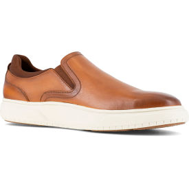 Warson Brands Inc. FS2335-D-07.5 Florsheim Premier Work Casual Slip-On Sneaker, Steel Toe, Size 7.5D, Cognac image.