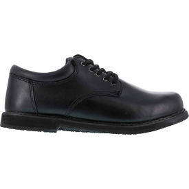 Grabbers G1120 Men's Plain Toe Oxford, Black, Size 10.5 M Grabbers G1120 Men's Plain Toe Oxford, Black, Size 10.5 M
