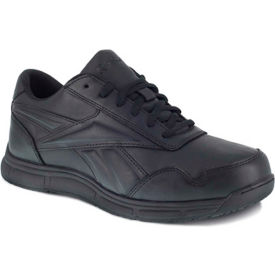 Reebok RB1130 Jorie LT Slip Resistant Oxford, Soft Toe, Men’s Sz 9.5 M Wide, Black Reebok RB1130 Jorie LT Slip Resistant Oxford, Soft Toe, Men’s Sz 9.5 M Wide, Black