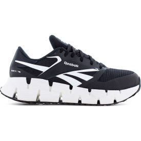 Reebok RB3033 FloatZig Work Mens Athletic Shoes Composite Toe Size 7W Black/White 