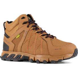 Warson Brands Inc. RB3410-M-10.0 Reebok Trailgrip Work Athletic Hiker Boots, Alloy Toe, Size 10M, 4"H, Coyote/Black image.