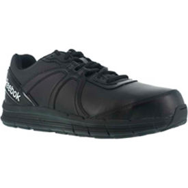 Reebok RB3501 Guide Work Performance Cross Trainer, Steel Toe, Men's Sz 6.5 W Wide, Black Reebok RB3501 Guide Work Performance Cross Trainer, Steel Toe, Men's Sz 6.5 W Wide, Black